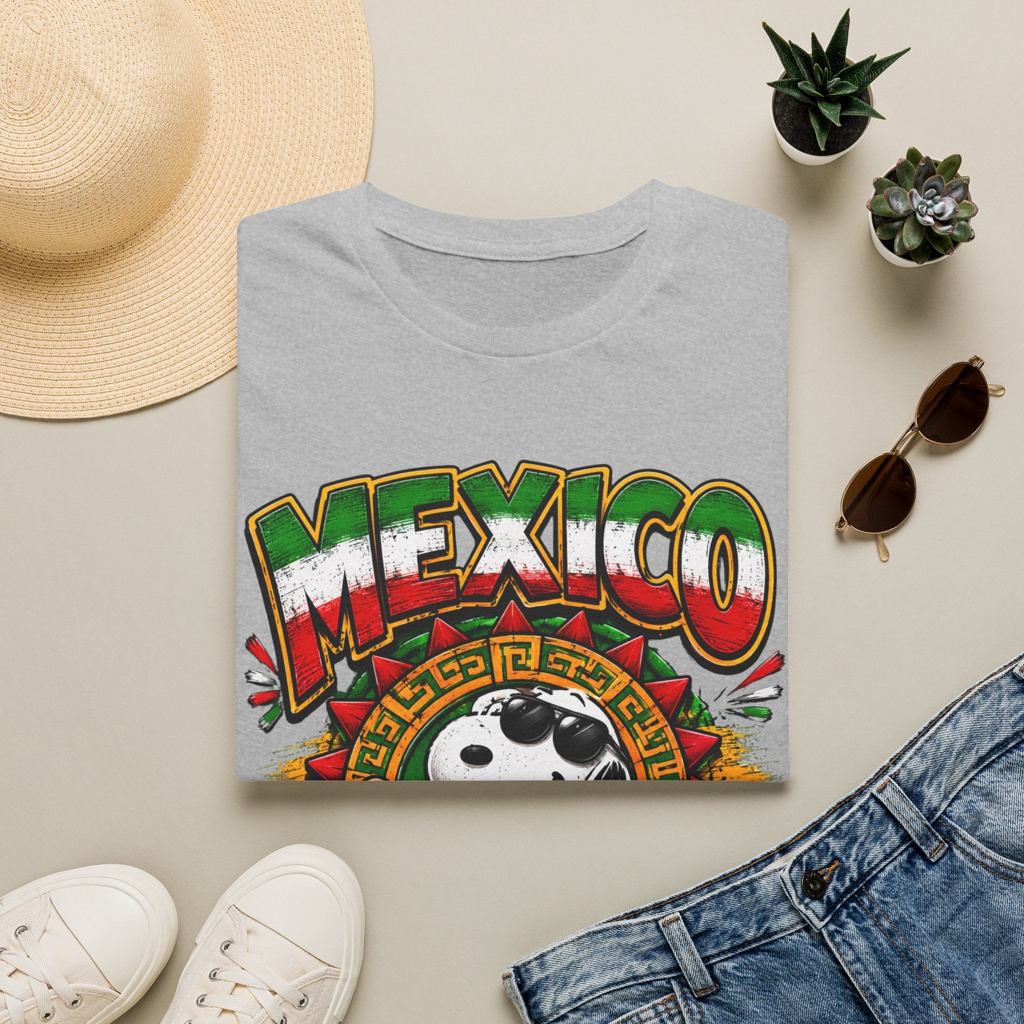 Mexico Soccer T-Shirt — Vibrant Snoopy Football Tee