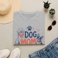 Dog Mom T-Shirt — Cute Paw Print & Puppy Graphic Tee