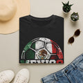 Mexico Soccer Ball T-Shirt — Vintage Mexican Flag Football Tee